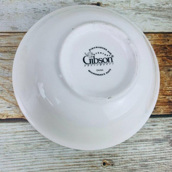 Gibson CHRISTMAS RADIANCE Cereal Bowls Set 4 - Picture 6 of 8